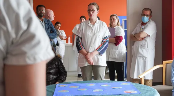 EPSM - Des étudiants en soins infirmiers ont mené des actions de prévention 