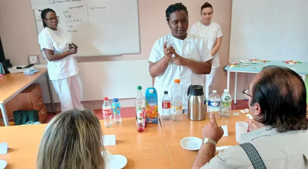 EPSM - Service sanitaire en santé : de nouveaux étudiants infirmiers mobilisés